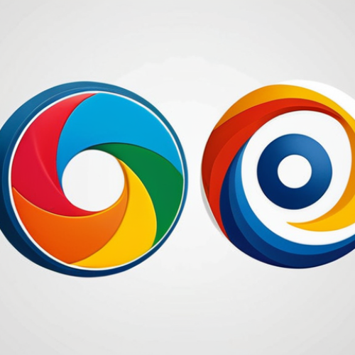 Home 4 **
A vibrant and eye-catching image of two brand logos merging together in a visually appealing way. The logos should be distinct but also harmonious, representing a successful brand synergy. Background should be a modern, clean design. The overall feel should be optimistic and innovative.
**