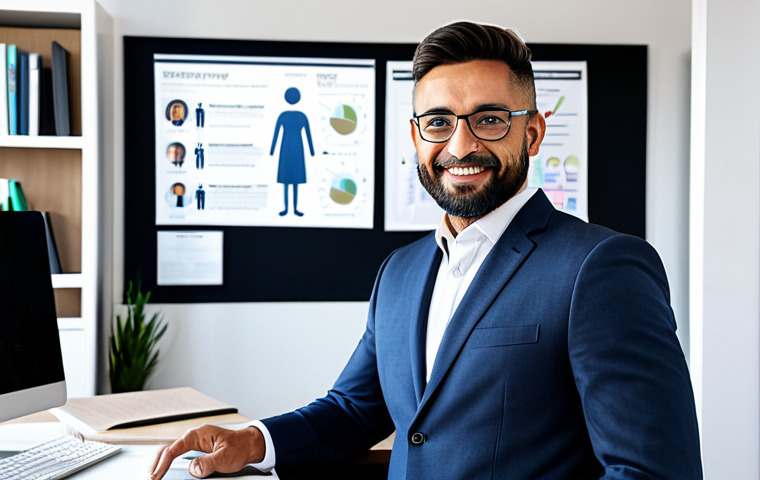**
A successful entrepreneur, fully clothed in professional attire, presenting a business strategy during a webinar. Background is a modern home office with bookshelves and a motivational poster. Focus on conveying expertise and trustworthiness. Safe for work, appropriate content, professional, modest, family-friendly, perfect anatomy, correct proportions, natural pose, well-formed hands, proper finger count, natural body proportions, high quality.
**